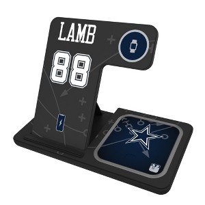 NFL Dallas Cowboys Players Game Tactic 15-Watt 3 in 1 Charging Station - 1 of 4