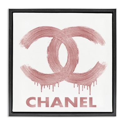 Stupell Industries Dripping Paint Fashion Brand, 25" x 25"