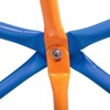 Infurnic Baby Activity Gyms Geometric Jungle Gym, Bright Blue and Yellow, Dome Climber, Multicolored, 39.37"*14.76"*5.91" - 4 of 4