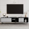 VYNXARIA Modern TV Stand for 80'' TV with 2 Doors, Media Console Table, Entertainment Center with Large Storage Cabinet for Living Room, Bedroom - 4 of 4