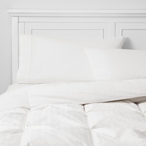 Twin Warmest Down Comforter Insert White - Fieldcrest