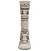 Memoi Women's Soft Fair Isle Cashmere Blend Crew Socks - 2 of 2