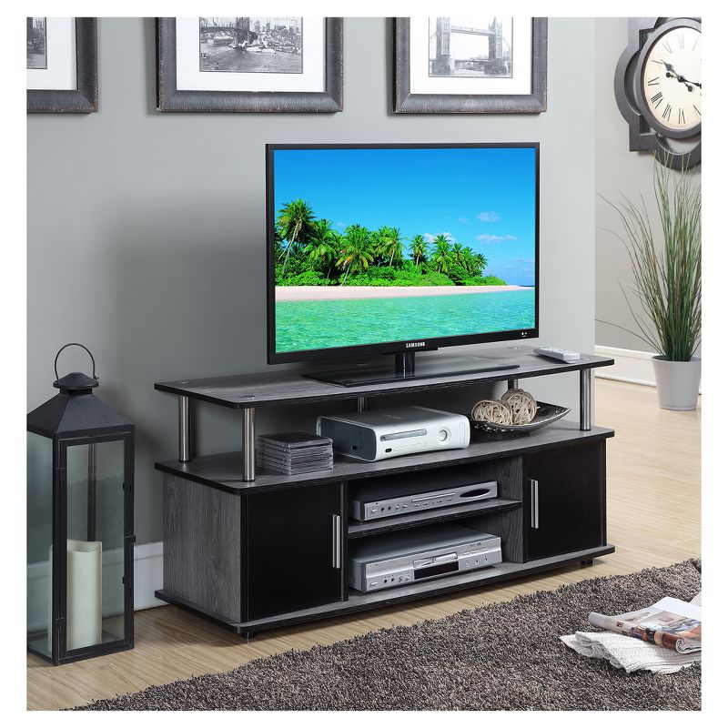 Breighton Home Catalina Entertainment Center with Storage Cabinets and Multiple Shelves TV Stand for TVs up to 60", 4 of 5