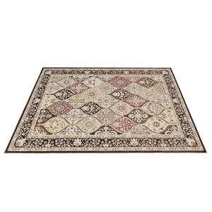 COZONY Trellis Area Rug for Living Room, Washable Ultra-Thin Soft Rugs for Bedroom,Large Non-Slip Non Shedding Carpet for Dining Room Office - 1 of 4