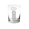 NFL Kansas City Chiefs 2pk Glass Rocks Set - 2 of 3