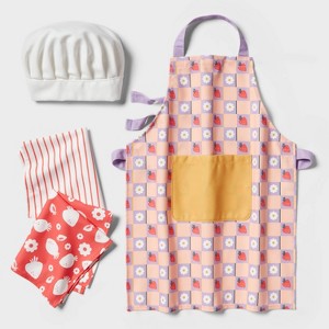 Girls' Apron with Chef Hat - Pillowfort™ - 1 of 3