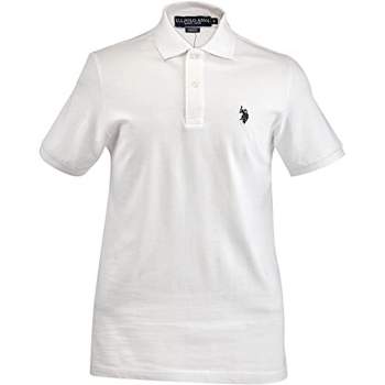 U.S. Polo Assn. Mens Solid Pique Polo with Small Pony