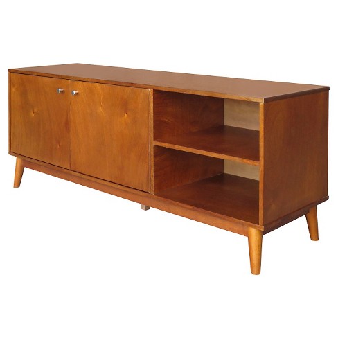 Inconsistent Machtigen thee Amherst Mid-century Modern Tv Stand For Tvs Up To 60" Brown - Project 62™ :  Target
