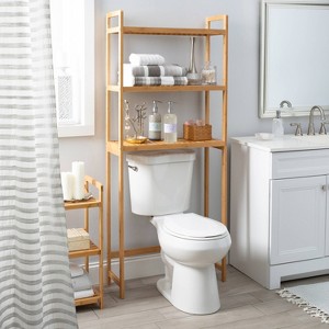 3 Tier Lohas Collection Deluxe Space Saver Brown - Organize It All - 1 of 4