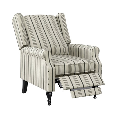 Reclining wing back discount chair