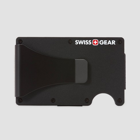 theorie armoede schrijven Swissgear Aluminium Rfid Card Holder With Money Clip - Black One Size :  Target
