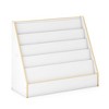 Guidecraft EdQ Book Display for Kids:  Wooden Montessori Bookshelf | 5-Tier Kids Bookcase for Preschool, Playroom, Nursery, Classroom Furniture - 3 of 4