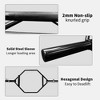 Naysaye Weight Bars Olympic Hex Trap Bar Chrome Finish Dual Grip for Home Gym and Garage Training Use, Black, 57.09"*25.6"*5.91" - 4 of 4