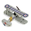 HomeRoots 5" Blue and Gray Metal Hand Painted Model Airplane - 4 of 4