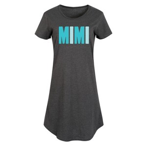 Women's - Instant Message - Mimi Graphic T-shirt Dress - 1 of 4