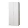 ORRD White Tall Shoe Cabinet with 6 Adjustable Shelves, Soft Close Doors & Eco-Friendly Board - 4 of 4