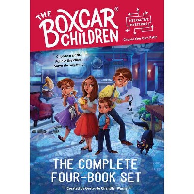 The Boxcar Children Interactive Mysteries 4-Book Set - (Mixed Media Product)