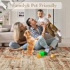Washable area carpet, abstract carpet, soft living room carpet, living room bedroom dining room carpet - 4 of 4