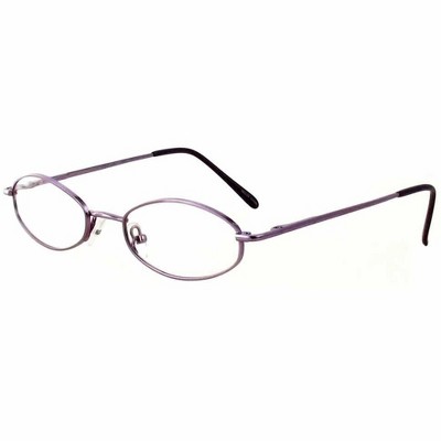 Calabria Authentic Metal Flex 1000 Brown Designer Reading Glasses X-SMALL 47mm
