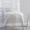 HLC.ME Broadway Stripe Decorative Semi Sheer Light Filtering Grommet Window Treatment Curtain Panels - Set of 2 - 4 of 4
