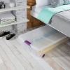 Sterilite 60qt Clear View Underbed Storage Bin with Latch Purple - 3 of 4