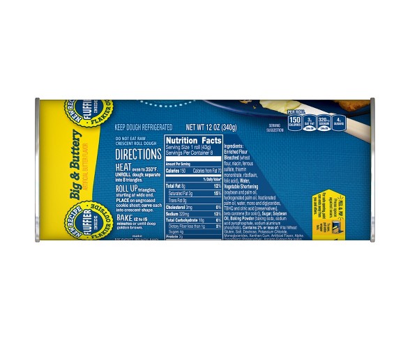 Pillsbury Grands Big Buttery Crescent Buy Online In Gibraltar At Desertcart