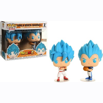 Funko Pop! Animation: Dragon Ball Super – Goku & Vegeta (Baseball) 2 Pack (Box Lunch Exclusive)