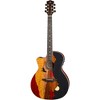Luna Vista Wolf Tropical Wood Left-Handed Acoustic-Electric Guitar Gloss Natural - 3 of 4