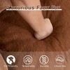 NicBex Oversized Bean Bag Sofa Couch,Soft Fluffy Loveseat with 2 Pillows,Reading Chair for Living Room Bedroom,No Assembly Required - 4 of 4