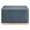 Modway Tilden Large 28 in. Square Performance Velvet Upholstered Ottoman - 2 of 4