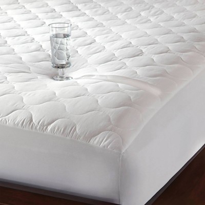 Quiet Waterproof Twin Mattress Pad with Cotton Cover