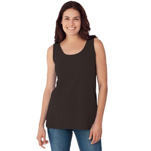 Woman Within Plus Size Scoopneck Tank - 1 of 4