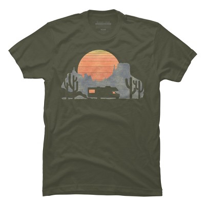 Men's Design By Humans on the road By radiomode T-Shirt