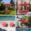Yescom 7.5 Ft Outdoor Patio Umbrella with Tilt Strap UV Sunshade Garden Parasol for Yard Deck Market Pool - 3 of 4
