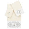 Linum Home Textiles 100% Turkish Cotton MONICA 3PC Embellished Towel Set - 2 of 4