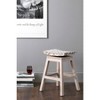 24" Carnation Coconut Shell Inlay Counter Height Barstool Brown - East At Main: Mango Wood Base, No Assembly Required - 2 of 4