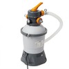 Bestway 58516E Flowclear 800 Gallon Sand Filter Pool Pump for Above Ground 300 to 4,800 Gallon Swimming Pools, (Sand Sold Separately) - 2 of 4