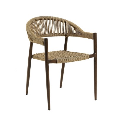 Gristine Metal Outdoor Arm Chair - miBasics
