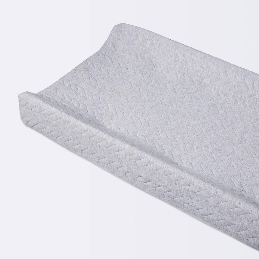 Photos - Changing Table Changing Pad Cover Gray - Cloud Island™