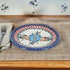 Blue Rose Polish Pottery A114 Andy Dessert Plate - 2 of 2