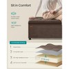 SONGMICS Storage Ottoman Bench End of Bed Bench Storage Chest Load up to 660 lb for Living Room Bedroom - 4 of 4