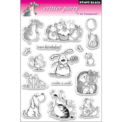 Penny Black Clear Stamps-Critter Party