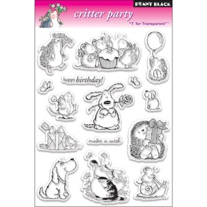 Penny Black Clear Stamps-Critter Party - 1 of 1