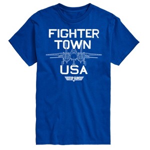 Men's - Top Gun - Property of Fighter Town Short Sleeve Graphic T-Shirt - 1 of 4