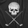 Mens Golf Jolly Roger Funny T shirts Sport Cool Vintage Retro Tees Hilarious T shirt - Crazy Dog Men's T Shirt - image 2 of 4