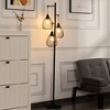 66.1" Tree Floor Lamp with 3 Adjustable Caged Lights, Modern Design - 3 of 4