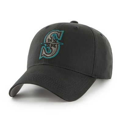 MLB Seattle Mariners Classic Black Adjustable Cap/Hat by Fan Favorite