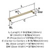 Amerock Balon Pull for Cabinets, Drawers, and Furniture - 3 of 4
