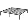 Heavy-Duty Metal Platform Bed Frame with Strong Slat Support - High Capacity Bearing & Under-Bed Storage Space, No Box Spring Required - 4 of 4