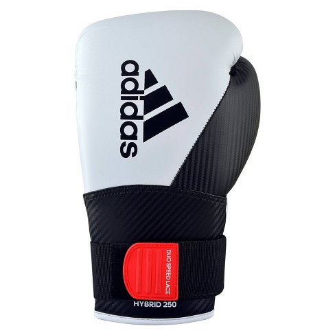 Adidas Hybrid 250 Elite Kickboxing And Training Gloves - 12oz White/black :  Target